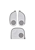 ergobag Zip Set Vollreflex LED, Sichtbarkeits-Zippie, für pack, cubo und cubo light gekauft nach Juli 2019 Silver Reflective - Silber