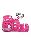 ergobag Wide Set 5tlg. Ergonomisch, Volumen erweiterbar, Deckel aufklappbar