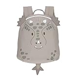 LÄSSIG Kleiner Kinderrucksack für Kita Kindertasche Krippenrucksack mit Brustgurt, 20 x 9.5 x 24 cm, 3,5 L/Tiny Backpack Drache