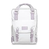 Doughnut MACAROON Rucksack Milkshake Series Unisex 16L mit Laptopfach I Studenten-Rucksack funktionell & handgefertigt I ideal als Reise-Rucksack oder leichter City-Rucksack I Daypack in Milky Grape