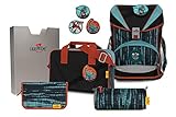 DerDieDas Schulranzen Set 5-TLG. Ergoflex Buttons Big Rex
