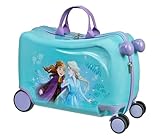 Undercover - Disney Frozen Ride-on Trolley - Kindergepäck zum Draufsitzen - Belastbar bis 50 kg - mit praktischen Tragegriffen - Stabiler Reisekoffer