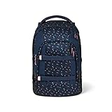 satch pack Schulrucksack ab 5. Klasse ergonomisch 30L Stauraum standfest Organisationstalent Funky Friday - Dunkelblau
