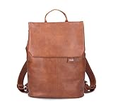 Zwei MADEMOISELLE.M Rucksack MR13 cognac
