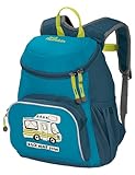 Jack Wolfskin Kids Little Joe Kinder Rucksack, nachhaltiger Tagesrucksack für Kinder ab 2 Jahren, mit rückenschonendem SNUGGLE UP-Tragesystem, flexibler Daypack aus recyceltem Material