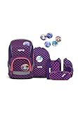 ergobag Unisex Kinder Schulranzen-Set Rucksack, Mehrfarbig (Mehrfarbig), Einheitsgröße