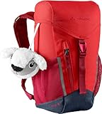 VAUDE Kinderrucksack Ayla für Mädchen & Jungen, komfortabler Wanderrucksack Kinder 6 L in rot, wetterfester Kindergartenrucksack mit innovativem Tragesystem & reflektierenden Elementen