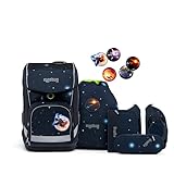 ergobag cubo Light Set ergonomischer Schulrucksack, extra leicht, Set 5-teilig, 780 g