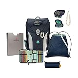 DerDieDas Schulranzen Set 5-TLG. ErgoFlex MAX Exklusiv ECO Blue Planet 2023