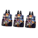 GALPADA 3St Reiserucksack stylischer Rucksack für Damen Oxford-Rucksack Rucksack mit großer Kapazität freizeitrucksack multifunktionsrucksack Damenrucksack Studentenrucksack Mode reisen