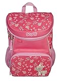 Scooli Mini-Me Kindergartenrucksack - ergonomischer Rucksack für Kinder, mit abnehmbahren Brustgurt, 8l, für Mädchen und Jungen (rosa)