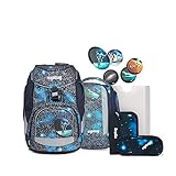 ergobag pack Set ergonomischer Schulrucksack Flexibel 6-teilig 1. Klasse Grundschule