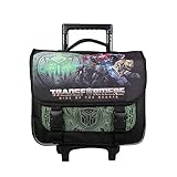 Bagtrotter Schulranzen mit Rollen 38 cm Transformers Schwarz