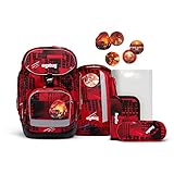 ergobag pack Set ergonomischer Schulrucksack Flexibel 6-teilig 1. Klasse Grundschule