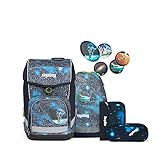 ergobag cubo Set ergonomischer Schulrucksack, Set 5-teilig