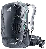 deuter Trans Alpine 24 Fahrradrucksack, Schwarz