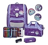Scout Genius Safety Light Schulranzen-Set 4tlg.