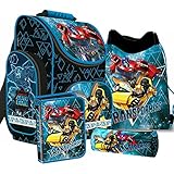 Pony Transformers Tornister Ranzen Schultasche Schulranzenset mit Sportbeutel, Federtasche.