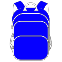Schulranzen und Schulrucksack blau