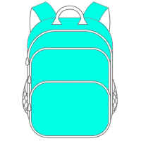 Schulranzen und Schulrucksack türkis